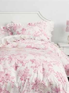 LoveShackFancy x Pottery Barn Ruffle Duvet Cover and Shams